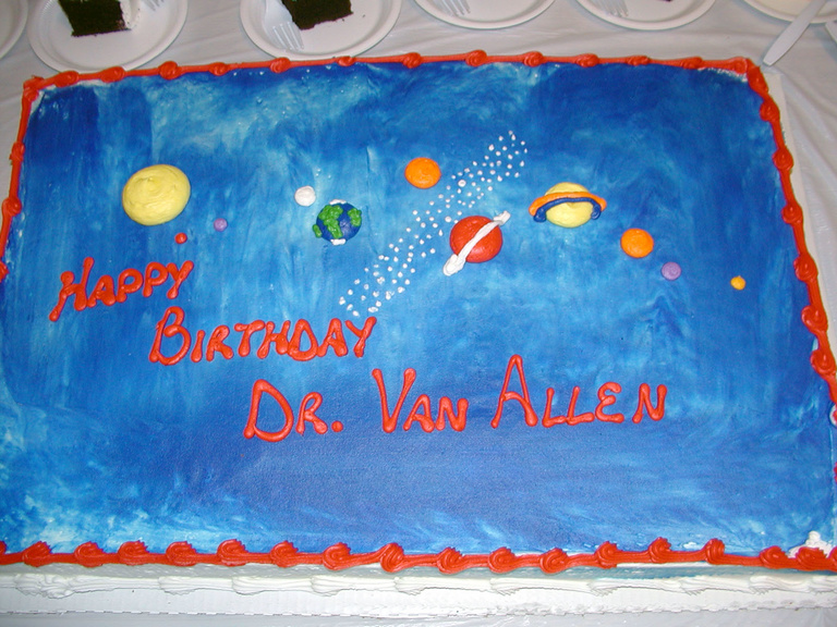 cake for Van Allen birthday